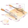 Cuchillo para cortar medicamentos caseros garra de pollo de hierbas cuchillo hecho a mano pastel de arroz pequeño gelatina de piel de burro Ganoderma lucidum manual ginseng americano ginseng ginseng