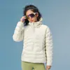 Casaco de Penas Espesso de Pato Branco 90 Graphene Rumeng Dongli para Inverno, Quente, para Esportes ao Ar Livre, Impermeável, com Capuz