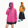 Chaqueta Abrigo de Trabajo para Hombre Estilo Americano Resistente al Viento e Impermeable Ropa de Montañismo con Capucha Otoño Invierno Holgada Triple Protección