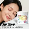 Detergente Premium para Ropa de Bebé Juqi: Especializado para Uniformes Escolares, Elimina el Amarilleamiento, Protege los Colores, Polvo Blanqueador de Color para el Hogar, Removedor de Manchas de Burbujas