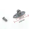 Acessórios para Suporte a Gás Conector Base de Haste Pneumática Cabeça de Montagem Fixa Base Redonda Reta Base Triangular Acessórios de Cabeça de Bola Universal