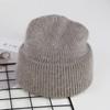 Sombrero de Lana Grueso Cálido de Terciopelo para Otoño e Invierno para Mujer Estilo Coreano Moderno Versátil Diario Europeo y Americano Transfronterizo Sombrero Tejido Sombrero para el Frío