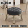 Taburete Pequeño con Ruedas Universal, Taburete para Cambiarse los Zapatos del Hogar, Taburete Redondo Giratorio Móvil con Bebé, Para Sentarse a Largo Plazo, Taburete Bajo con Ruedas para Entrega Rápida