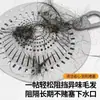 Rede de filtro de cabelo de silicone para ralos de cozinha e banheiro, lavatório e lavatório para evitar entupimentos por cabelo