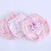 Ropa Interior de Algodón para Niñas, Calzones Triángulo que No Pellizcan el Trasero, Caja de Tres, Aprobado por los Padres, Pantalones de Pan para Niñas, Clase a