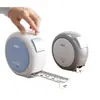 Cinta métrica de acero Deli para uso doméstico 5 m Engrosada y endurecida Mini cinta métrica pequeña 3 m Medición de alta precisión Protección para la mano anti-corte