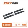 Aplicable a la manija de la puerta del sello BYD, pegatinas decorativas de fibra de carbono modificadas en negro piano, material ABS
