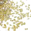 Nuevas Joyas Doradas Amarillas para Uñas, Circonitas Brillantes de Fondo Plano Mini Ojo de Caballo Gota de Agua Estrella de Cinco Puntas Accesorios para Uñas