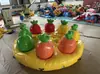 Reunión deportiva divertida, nuevos accesorios, juego de tirar de rábanos inflables, equipo de expansión para exteriores, actividades de formación de equipos inflables