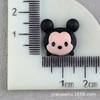 Barrio Sésamo Minnie crema funda de teléfono accesorios pasador tocado diadema material DIY dibujos animados resina accesorios al por mayor