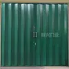 Portão Deslizante Fabricado em Fábrica, Porta Deslizante de Ferro Totalmente Fechada, Porta Sanfonada Pintada, Porta Deslizante de Ferro Antifurto, Porta Sanfonada de Ferro
