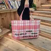 Bolsa de Mano Tejida, Bolsa de Empaque Extra Grande, Bolsa de Compras Laminada Piel de Serpiente, Bolsa Tejida Personalizada Transfronteriza para Viajes con Logo