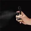 Frasco Borrifador Personalizado 80ml para Acampamento ao Ar Livre Álcool Repelente de Mosquitos Desinfetante Frasco Recarregável Portátil para Viagem com Gancho