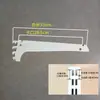 Accesorios para Estanterías de Supermercado Soporte Angular para Estante Soporte de Hierro para Estante Estantería de Cuatro Columnas Soporte para Estante
