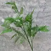 Folhas de samambaia artificiais e plantas verdes para decoração, acessórios para cena de casamento, plantas artificiais para decoração de interiores