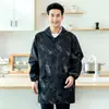 Impermeable de manga larga y delantal a prueba de aceite para adultos y mujeres, cocina del hogar, moda, abrigo de hombre, ropa protectora, overol, bata
