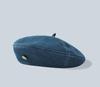 Boina Femenina Estilo Coreano Versátil Para Mostrar la Cara Pequeño Sombrero de Pintor Primavera y Otoño Popular en Internet Turbante para Cabeza Grande Sombrero de Mezclilla Azul Tendencia ins