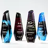 Troféu de Cristal personalizado letras criativas Formatura Competição de Campeonato Empresa medalha de excelente funcionário produção de troféu