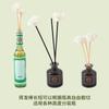 Varetas Difusoras de Aromaterapia, Varetas de Fibra com Água Floral, Varetas Difusoras de Fragrância, Frascos de Refil Difusor de Perfume com Flores Secas