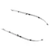2468850421 2468850422 Es Adecuado para Tira de Moldura Cromada del Parachoques Delantero de Mercedes-Benz W246 Clase B..