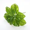Flores Artificiales Plantas Verdes Plantas de Simulación Plantas en Maceta Arreglo Floral Hojas Decoración de Pared Pared de Plantas Paisajismo Hojas Verdes Chlorophytum Hojas de Monstera