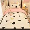 A6L Algodón Dormitorio Estudiantil Juego de Tres Piezas Cama Superior e Inferior Ropa de Cama 100 Sábana Funda de Edredón Juego de Seis Piezas Edredón