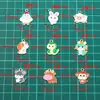 12 Signos del Zodiaco DIY Accesorios para Joyería de Aleación Oro KC Dibujos Animados Esmalte Goteado Colgante de Esmalte Goteado Serpiente Oveja Conejo Caballo Buey Gallo Dijes
