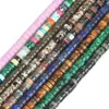 6x3mm Pedra Imperial Nova Olho de Tigre Lápis Lazúli Contas Redondas, Vários Espaçadores para Fazer Joias DIY Acessórios Materiais Atacado