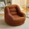Sofá reclinável moderno para meninas, sofá tatami fofo, cama para humano e cachorro, pequeno sofá preguiçoso