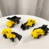 Coche de Juguete para Niños Regalos Coche Juguete Pequeños Juguetes Vehículo de Ingeniería Huili Modelo de Coche Excavadora Suministro de Puesto Pequeños Regalos