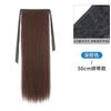 Pelucas Cuidadosamente Seleccionadas para Cabello Largo Liso, Coletas Dobles para Mujer, Coletas Cortas Realistas de Longitud Media con Estilos Naturales