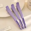 Estilista Recomienda Pinzas para Cabello de Sección Sin Costuras, Pinzas de Pato Grandes para Flequillo, Pinzas Laterales Largas Prácticas, Pasadores, Blogger de Belleza