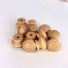 Fornecimento Direto da Fábrica Madeira Maciça Cabeça de Cogumelo Gaveta Alça de Madeira Alça de Madeira Redonda Furo Único Móveis Alça de Madeira Acessórios para Móveis