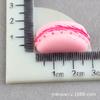 Macaron Juguete de Comida Comida Accesorios de Resina Pegamento Crema Material para Funda de Teléfono Móvil Llavero Colgante DIY Tocado Venta al por Mayor