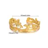 Pulsera de Acero de Titanio Amazon, No se Desvanece, Pulsera Ajustable de Acero Inoxidable para Mujer, Sensación Exagerada de Alta Gama, Pulsera Abierta al por Mayor