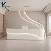 Balcão de Caixa de Salão de Beleza, Balcão de Bar Simples Moderno para Loja de Roupas, Mesa de Recepção Frontal para Empresa de Aula de Dança e Arte
