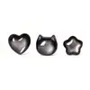 Obsidiana Plateada Natural Gato Sin Rostro Accesorios Nuevo Estilo Chino Pulseras Collares Accesorios Accesorios para Joyería DIY Piezas Talladas Mayoreo