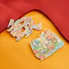 2025 Estilo Nuevo Pegatinas para Refrigerador Ciudad China Magnéticas Decorativas de Fricción Creativas Distintivas Souvenirs Turísticos de Chongqing