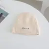 Gorro de Lana Holgado y Perezoso con Circunferencia de Cabeza Grande, Versátil y Favorecedor, Gorro Cálido para Proteger los Oídos en Otoño e Invierno, Gorro de Punto de Moda