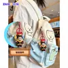 Chaveiro Criativo do Personagem Lu Bu dos Três Reinos Boneco de Borracha Macia Pingente Decoração de Bolsa Chaveiro de Carro Presente Venda por Atacado