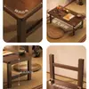 Mesa de Bay Window, Mesa Pequena, Mesa de Chá Tatami Japonês, Mesa Kang, Mesa de Café Dobrável, Mesa Kang, Mesa Baixa de Chão para Varanda, Mesa Baixa para Peitoril de Janela