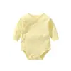 Mono de Manga Larga con Broches Laterales para Bebé Personalizado Impreso Amazon Cubre Culo Algodón Puro Traje de Gateo Unisex para Bebé Color Sólido