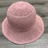 Sombrero de pescador de color sólido coreano de verano, sombrero de cuenca, cúpula transpirable, ala ancha, sombrero de sol directo para viajes al aire libre
