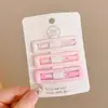 Pinza para el Cabello Negra Sin Costuras para Mujer 2026 Nuevo Clip de Alto Gama para Flequillo Pinza Lateral Accesorio para el Cabello