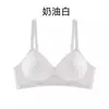 Sujetador Push-Up para Mujer Sin Aros, Período de Desarrollo, Reducción Secundaria del Pecho, Anticaída, Sujetador Fino Cómodo, Sujetador de Algodón para Estudiantes
