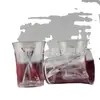 Vaso para licores de dos colores separados de fábrica 60 ml vaso dividido vaso pequeño transparente para vino