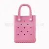 Bolsa de Praia Eva, Bolsa de Gelatina Colorida, Design Leve, Mini Bolsa de Mão DIY, Bolsa Versátil e Fashion para Compras e Dia a Dia