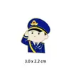 Broches Militares de Mar, Tierra y Aire, Insignias Metálicas Conmemorativas de Vacaciones Militares Lindas de Dibujos Animados, Bolsos para Hombres y Mujeres, Accesorios para Ropa