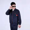 Conjunto de Ropa de Trabajo de Manga Larga para Hombre de Primavera y Otoño, Ropa de Protección Laboral Resistente a Manchas y al Desgaste, Ropa de Reparación de Automóviles al por Mayor, Ropa para Taller y Fábrica, Ropa para Obra
