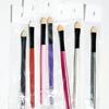 Cepillo Esponja, Tubo de Aluminio Recubierto de Negro Palo Esponja, Herramientas de Maquillaje, Pincel para Sombras de Ojos, Pincel de Maquillaje, Empaquetado Individualmente